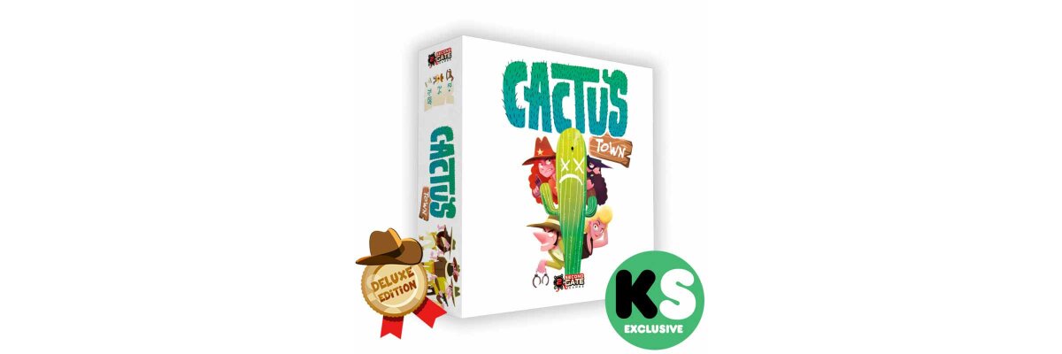 Product presentation: Cactus Town and Monster Lands in Deluxe Editions [Second Gate Games]. - 