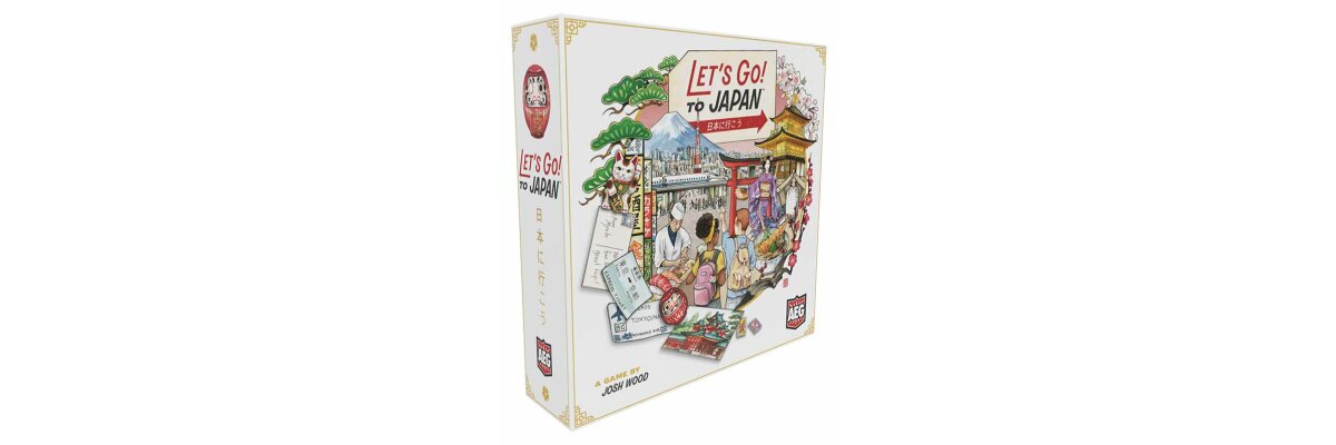 Produktvorstellung: Let\'s Go! To Japan [Alderac Entertainment Group] - 