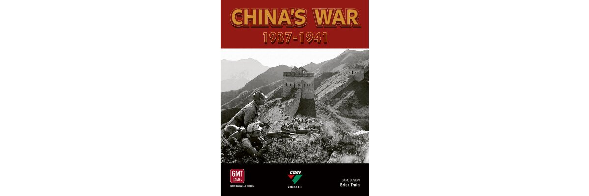 Produktvorstellung: China\'s War: 1937-1941 [GMT-Games] - 