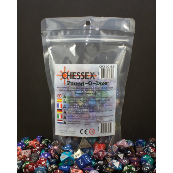 Dice Assortments - Pound-o-Dice (Appx. 80-100 Dice)