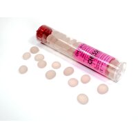 Gaming Stones - Frosted  Opal Pink (Qty 40) in Tube