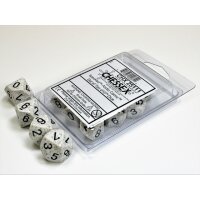 Speckled Polyhedral Ten d10 Set - Arctic Camo