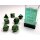 Speckled Polyhedral 7-Die Set - Golden Recon