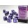 Opaque 16mm d6 with pips (12 Dice Block) - Purple w/white