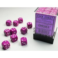 Opaque 12mm d6 with pips (36 Dice Block) - Light Purple...