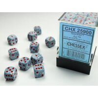 Speckled 12mm d6 with pips (36 Dice Block) - Air