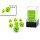 Vortex Mini-Polyhedral Bright Green/black 7-Die Set