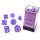 Polyhedral 7-Die Set - Borealis Polyhedral Purple/white Luminary