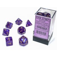 Polyhedral 7-Die Set - Borealis Polyhedral Royal...