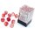 12mm d6 with pips (36 Dice Block) - Nebula TM 12mm d6 Red/silver Luminary