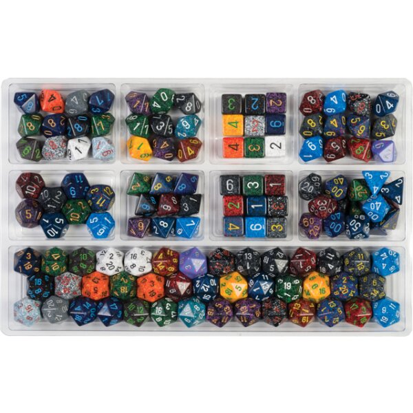 Assortment: Speckled Polyhedral Dice