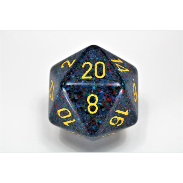 Speckled 34mm 20-Sided Dice - Twilight