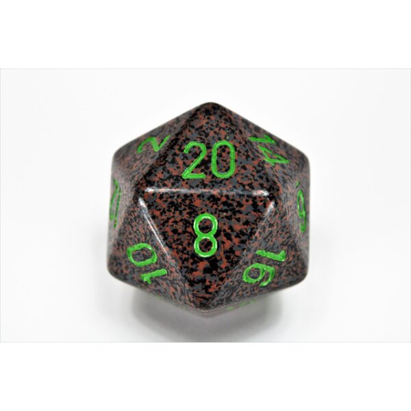 Speckled 34mm 20-Sided Dice - Earth