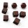 The One Ring RPG Black Dice Set