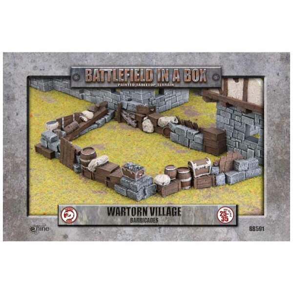 Wartorn Village: Barricades (x4)