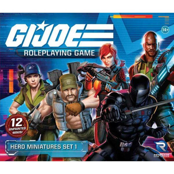 G.I. JOE Roleplaying Game Hero Miniatures Set 1