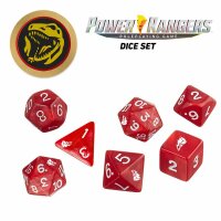 Power Rangers Roleplaying Game Dice Set - Red