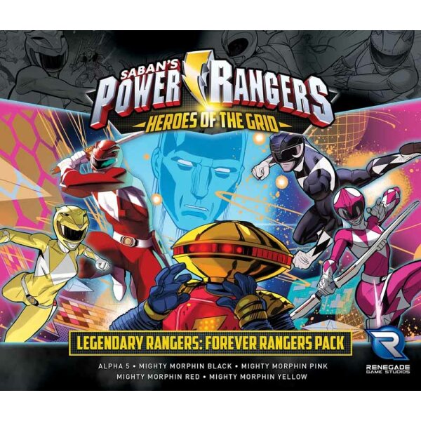 Power Rangers: Heroes of the Grid Legendary Rangers Forever Rangers