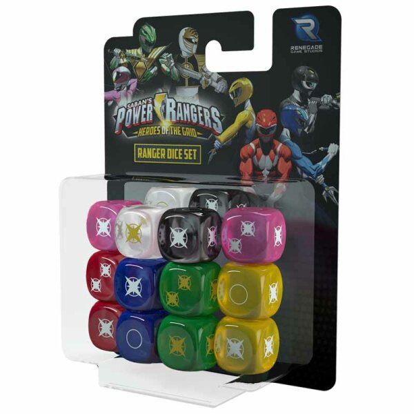 Power Rangers: Heroes of the Grid Ranger Dice Set