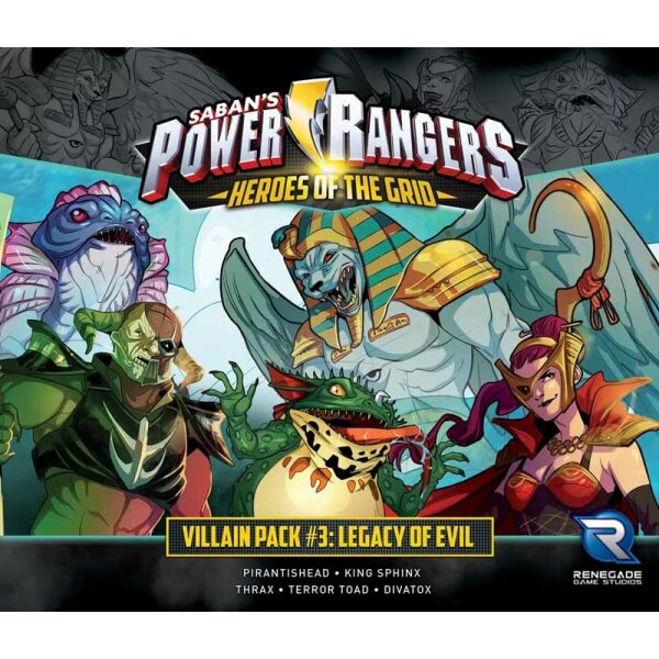 Power Rangers: Heroes of the Grid Villain Pack #3 Legacy of Evil