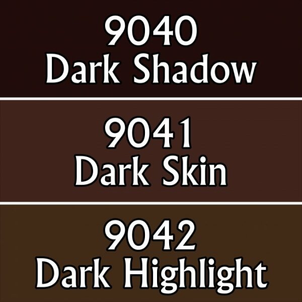 Master Series Paints Triads: Dark Skin Tones