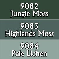 Master Series Paints Triads: Moss Colors