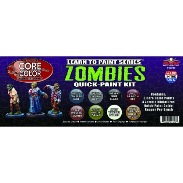 Learn to Paint: Zombies Quick-Paint Kit