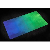 TCG Mat Blue Green Splash