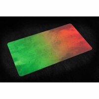 TCG Mat Green Red Splash