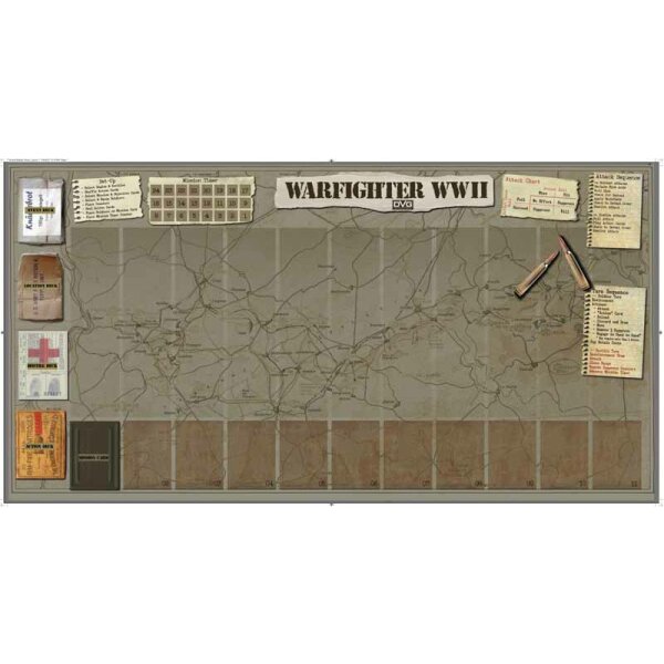 Warfighter Europe: Neoprene mat