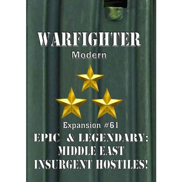 Warfighter Modern: Exp 61 ME Insurgents Elite/Legendary