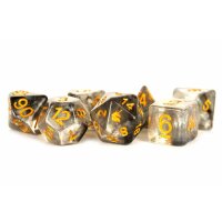 16mm Resin Polyhedral Dice Set: Unicorn Rogue Rage