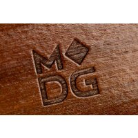 Premium Wood Dice Vault: Maple