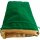 Large Velvet Dice Bag: Green w/ Gold Satin