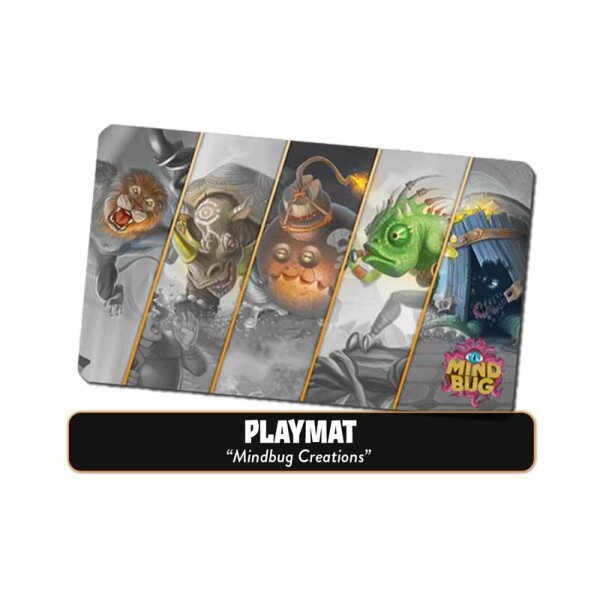 Mindbug Playmat Monstrous Creations