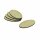 MDF Base Oval 60x35mm (20)