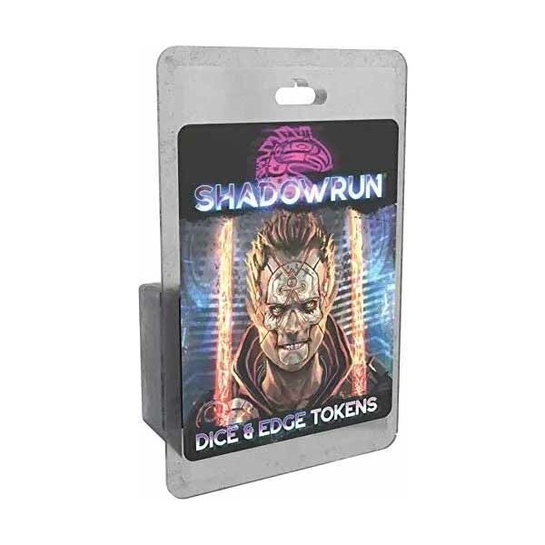 Shadowrun Dice & Edge Tokens 2nd Green