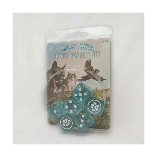 Magical Kitties: Kitty Paw Dice Set