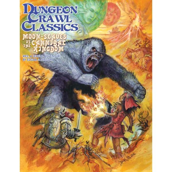 Dungeon Crawl Classics #93: Moon-Slaves of the Cannibal Kingdom (DCC RPG Adv.)