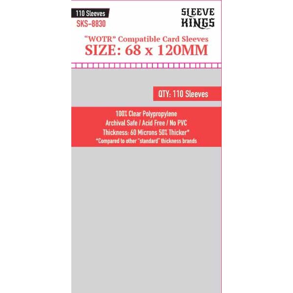 "WOTR Perfect Compatible" Sleeves (68x120mm) - 110/Pack