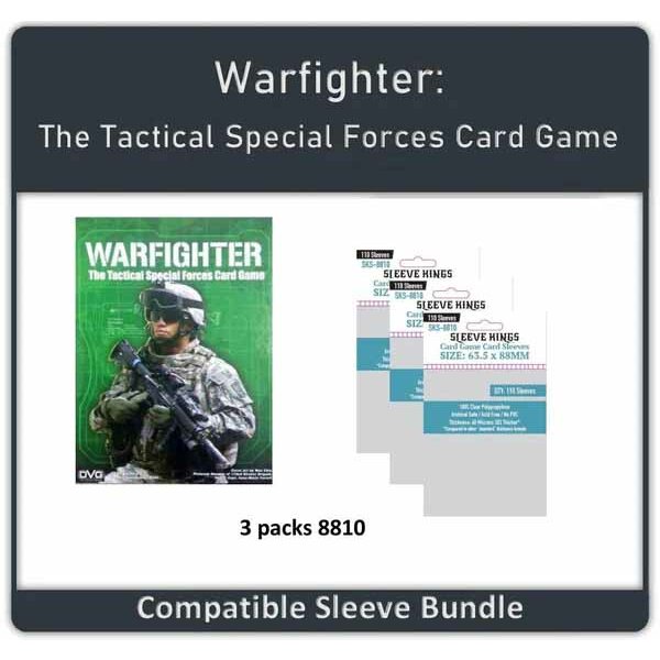 "Warfighter" Compatible Sleeve Bundle (8810 X 3)