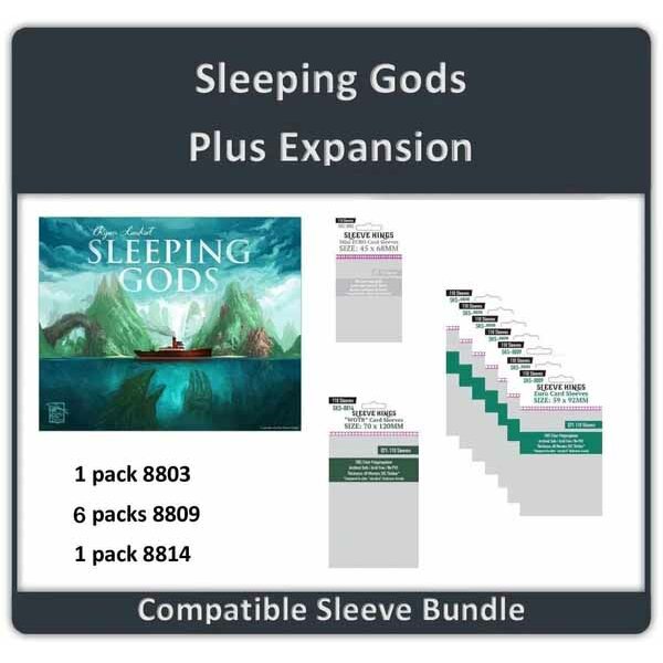 "Sleeping Gods + Expansion" Compatible Sleeve Bundle (8803 X 1 + 8809 X 6 + 8814 X 1)