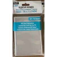 Sleeve Kings "Blood Bowl Compatible" Sleeves (78x113mm) -110 Pack, 60 Microns