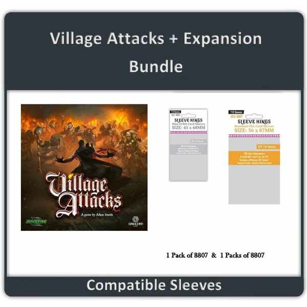 "Village Attacks + Expansion" Compatible Sleeve Bundle (8803 X 1 + 8807 X 1)