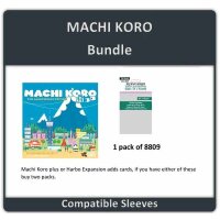 "Machi Koro" Compatible Sleeve Bundle (8809 X 1)