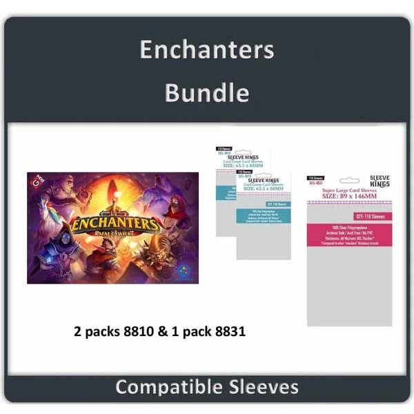 "Enchanters" Compatible Sleeve Bundle (8810 X 2 + 8831 X 1)