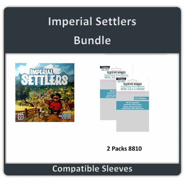 "Imperial Settlers" Compatible Sleeve Bundle (8810 X 2)