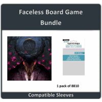 "Faceless Board Game" Compatible Sleeve Bundle...