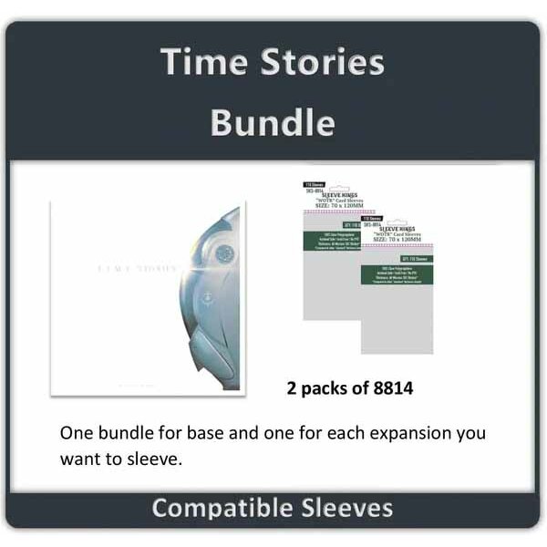 "T.I.M.E Stories" One Bundle per Expansion Compatible Sleeve Bundle (8814 X 2)