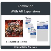 "Zombicide + All Expansions" Compatible Sleeve...